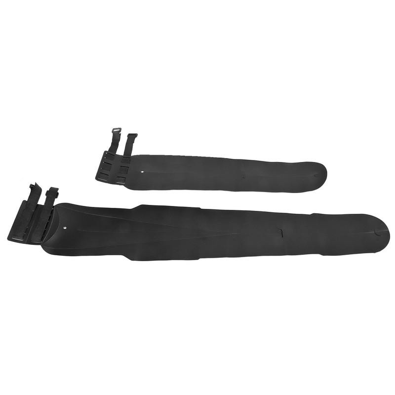 2pcs Bicycle Fenders PP Waterproof Rollable Bike Front Rear Mudguard