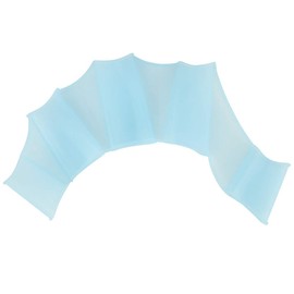 SPYMINNPOO Contour Swim Paddles Hand, 1 Pair Webbed Gloves Finger Swimming Diving Fins Swim Flippers Hand Paddle for Women and Men (M)