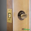 EAI Tubular Deadbolt for Bathroom | 76mm Case 57mm Backset