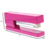 JAM PAPER Modern Desk Stapler - Pink - Sold Individually