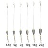 Orurdo Qb500144a01n0 Fishing Gear, Texas Rig Rigging, Set of 10