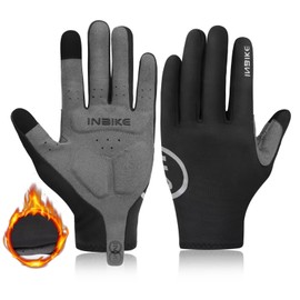 INBIKE Winter Cycling Gloves Men Women Above 42°F Thermal Touchscreen Bike Gloves for Running Driving Biking Hiking