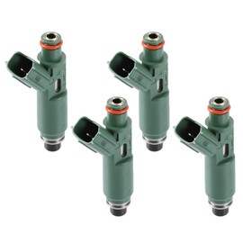 X AUTOHAUX 4pcs 23250-22040 Car Fuel Injector for Toyota Celica 2000-2005 for Toyota Corolla 1999-2006 for Toyota Matrix 2003-2006 1.8L