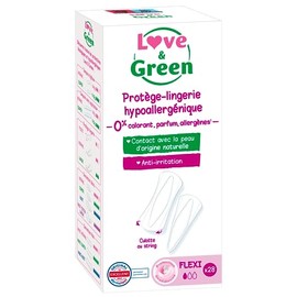 Love & Green Flexi Pantiliners - Pack of 28 - Pack of 4
