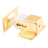 Prime-Line N 7290 5/8 In., Brass Plated Steel Spring-Loaded Housing