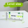 BETHEL Small Level Mini Bubble 90°/180°Spirit Level,Magnetic 3.74 Inch Shatterproof