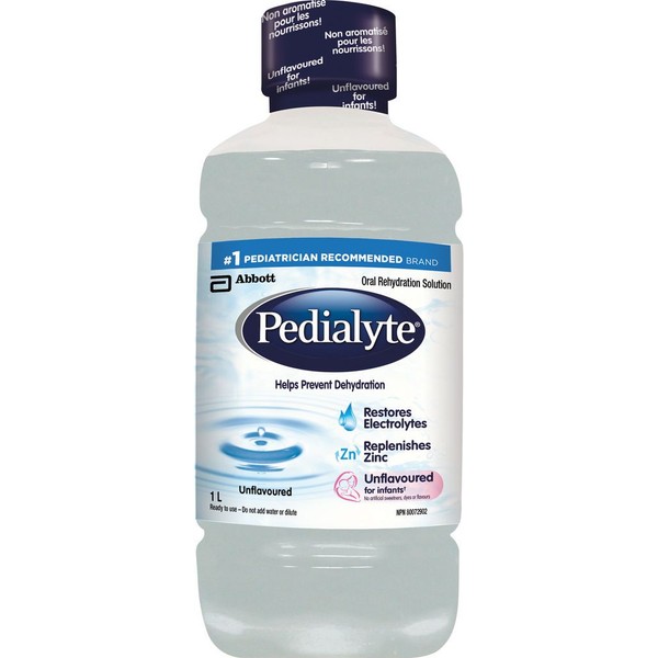 Pedialyte ORAL REHYDRATION SOLUTION - LIQUID, Unflavored / 1L