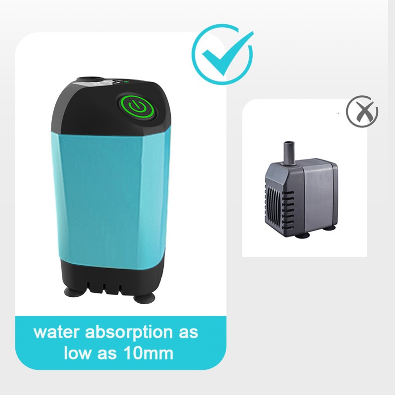 Outdoor Camping Shower Portable Electric Shower Pump IPX7 Waterproof for