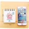 Operitacx 8pcs Escritorios Portable Notepad Floral Notebook Mini Ruled Lined