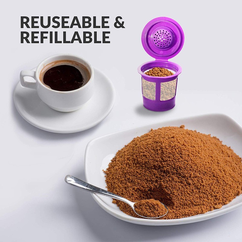 Reusable Mesh Ground Coffee Filter Carafe for Keurig K-Duo Essentials