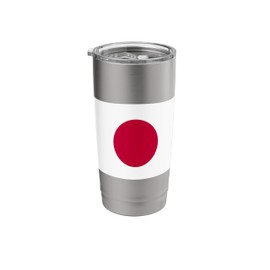 Flag Of Japan Proud Japanese Patriot Souvenir Nipon Stainless Steel Insulated Tumbler