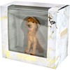 Sandicast Small Size Goldendoodle Sculpture, Sitting