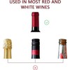 Tapón de botella de vino de acero inoxidable, tapón de
