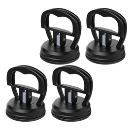 4PCS Dent Puller,Car Repair Dent Removal Tools,Car Dent Suction Cup, Car Dent Puller Kit,Dent Removal Kit, Powerful Car Tools for Car Dent Repair,Powerful Car Dent Puller Kit Handle Lifter(Black)