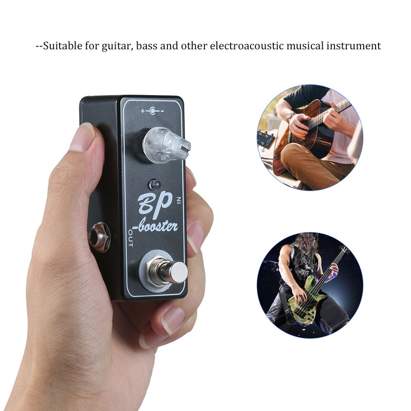 MOSKY Audio Mini Guitar Pedals BP Booster Clean Boost Effect