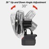 8in Electric Fan 5 Blade Portable Lithium Battery Powered Fan