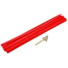 sourcing map 10 Pcs Red Plastic Welding Rods 9.5mm x