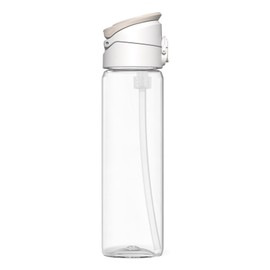 RHINOSHIELD AquaStand Magnetic Bottle 800ml | Tritan Water Bottle with Straw Water Bottle, MagSafe Handle Sports Bottle, Adjustable Tripod, Phone Stand, Leak Proof Lightweight - Crystal Clear