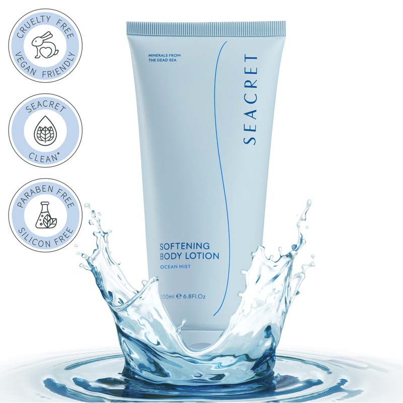 SEACRET Minerals Body Lotion Ocean Mist, Scented Daily Body Moisturizer