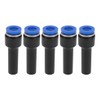 Enwye 5Pcs Push Fit Stem Reducer 8mm to 6mm Push