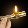 CHOICEDC Vintage Trench Lighter, Cool Lighters, Novelty Copper Pipe Lighter