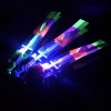 Mytoys and Gift 5/pk Led Light Up Glowing Slingshot Helicopter