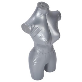 Maniquí Inflable de Cuerpo Completo para Mujer, maniquí de Medio Cuerpo, Soporte de Exhibición de Ropa, Ventana de Tienda de Ropa