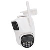 Security Camera Outdoor Dual Lens Surveillance Camera 2.4G Wifi Night