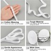 50m Twill Tape Roll, 100% Cotton Ribbon 25mm Soft Webbing