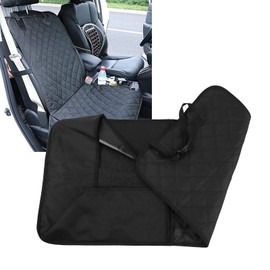 Car Front Pet Mat Wear-Resistant Oxford Cloth Full Protection Scratch Resistant Non-slip Dog Front Seat Cover For Dogs Waterproof