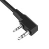 U94 2 Pin Walkie Talkie Outdoors Accessories Cable Adapter PTT