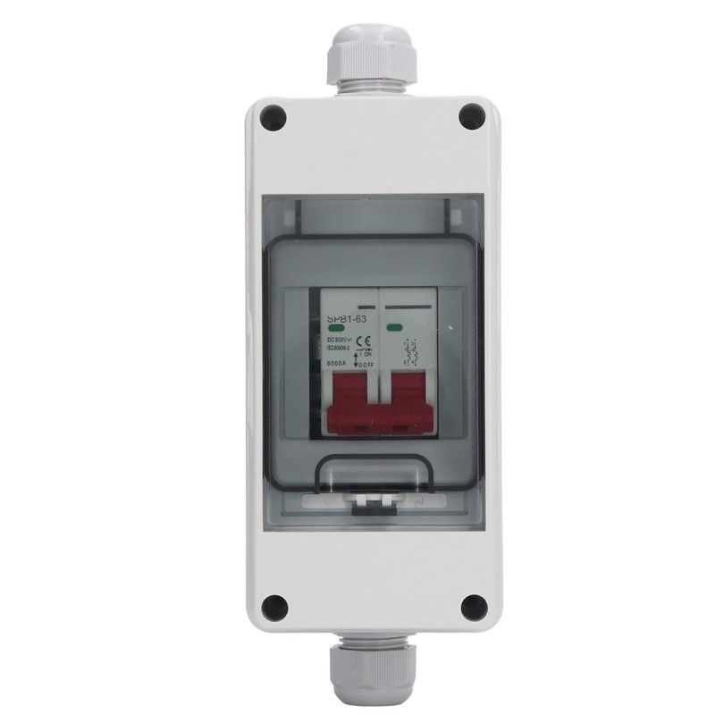 DC500V Photovoltaic Electrical Isolator Switch IP65 Waterproof PV DC Disconnect