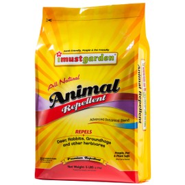 I Must Garden Deer, Rabbit and Groundhog Repellent: All-Weather Granular Formula – 5 lb. Bag