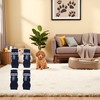 Pssopp 4Pcs Dog Elbow Protector, Dog Legs Socks Knitted Leg