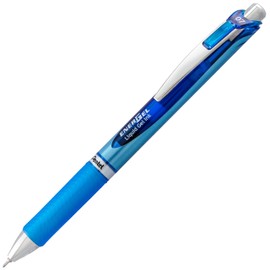 Pentel EnerGel RTX Retractable Premium Liquid Gel Pen, (0.7mm) Needle Tip, Ultra Smooth, Medium Line, Blue Ink 10 Pack