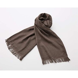 Miyazaki Towel Imabari Scarf 70 Season Series No.45 Coffee