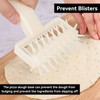 Pastry Lattice Roller Cutter,Pastry Roller with Spikes Pizza Docking Tool,Pizza