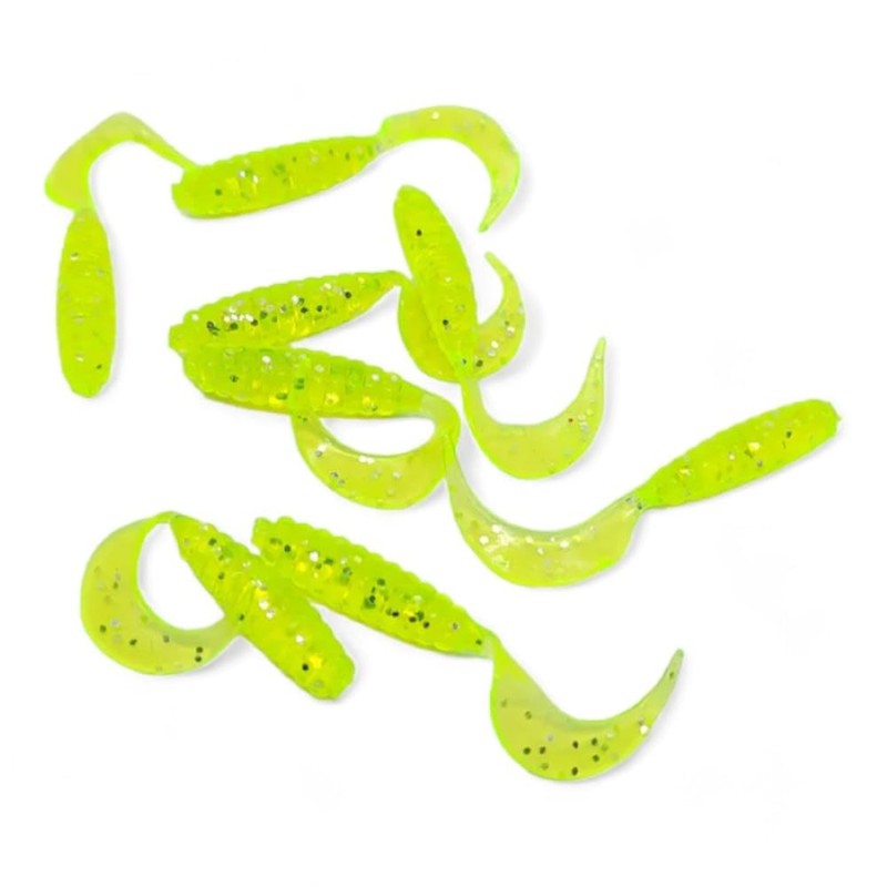 FISHIN ADDICT Twist Tail Grub Worm | Soft Plastic Perch
