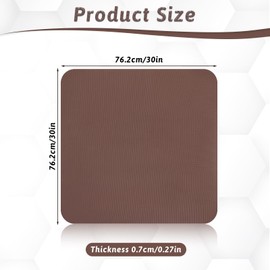 Qianyu Recliner Pads for Hardwood Floors Rubber Furniture Gripper Pad Under Recliner Mat Floor Protectors Non-Skid Swivel Chairs Mats Hardwood Floor Protector from Scratching Fits Recliners Sofa