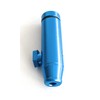 M&M Smartek Sniff Snuff Bottle Dispenser Metal Version 3.0 (Blue)