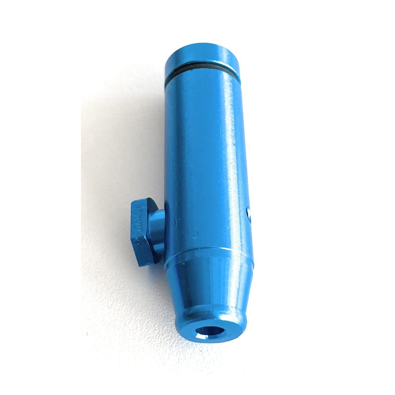 M&M Smartek Sniff Snuff Bottle Dispenser Metal Version 3.0 (Blue)
