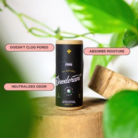 O'Douds Natural Deodorant - Aluminum Free, Paraben Free, Vegan Deodorant for Men & Women - Long-Lasting Protection & Gentle Formula for All Skin Types - Vanilla & Mint Scent, 3 oz.