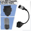GFBZS 6 pin OBD2 OBDII Diagnostic Tool Cable Adapter, Motorcycle