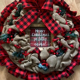 Puluole 10 Pcs Red Berries Pine Cones for Crafts - Evergreen Artificial Pine Branches Holly Stem,Christmas Tree Picks and Sprays,Artificial Flowers for Birthday Wedding Table Centerpiece Decor1