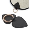 Magnetic Hat Clip Portable PU Leather Heart Shaped Magnetic Hat