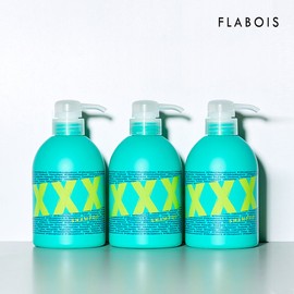 FLABOIS Pravois X Shampoo 480ml x 3 (Scalp Care, Relief of Hair Loss Symptoms) / 프라브아 엑스 샴푸 480mlx3 (두피케어 탈모증상완화)