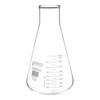 Erlenmeyer Flask, 2000mL - Wide Neck - ASTM, Dual Graduated