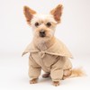 Sailor Collar Dog Jumper - Beige - M