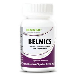 Suplemento Cápsula Hemagic Aminoácidos Belnics 520mg