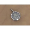 AFP AS-500 Padre Pio Pendant 925 Sterling Silver, Sterling Silver,